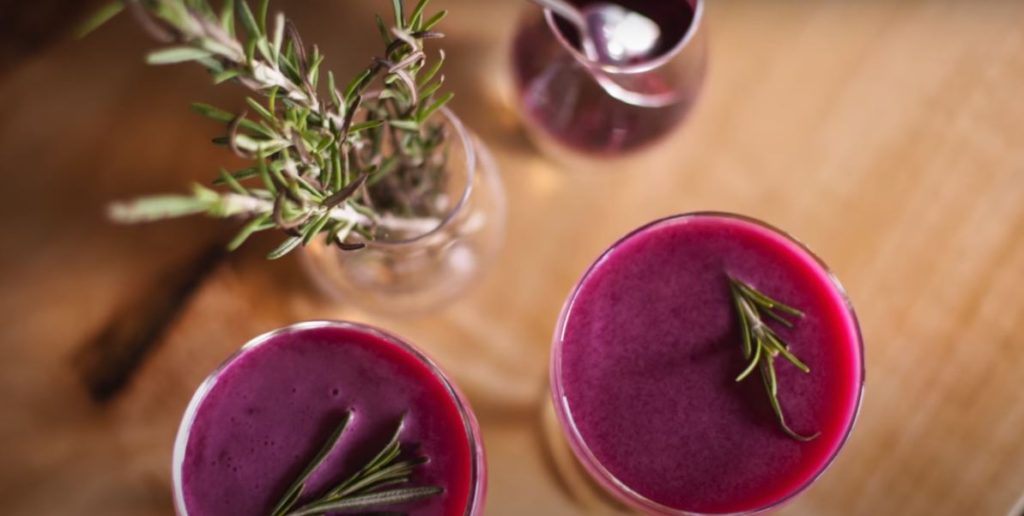 MARINATED BEETS WITH ROSEMARY