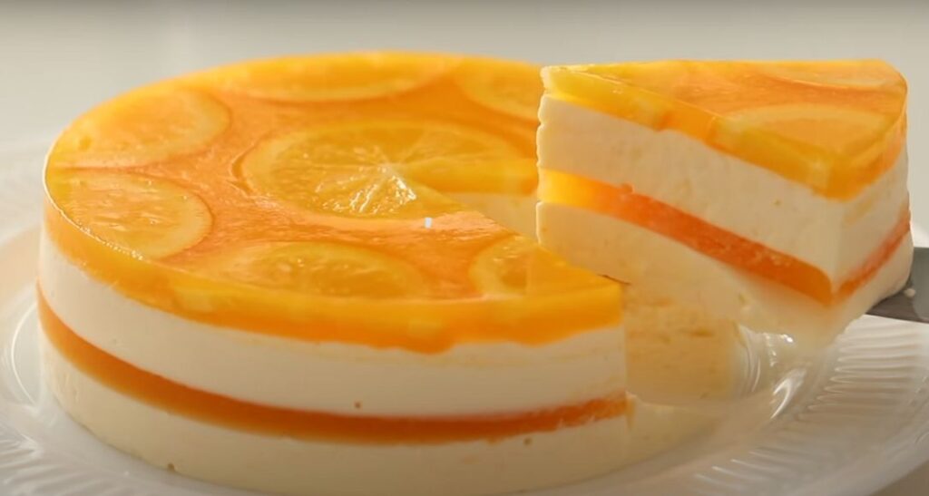 ORANGE CHEESE CAKE