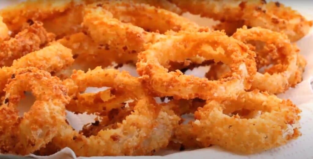 Air Fryer Keto Onion Rings Recipe