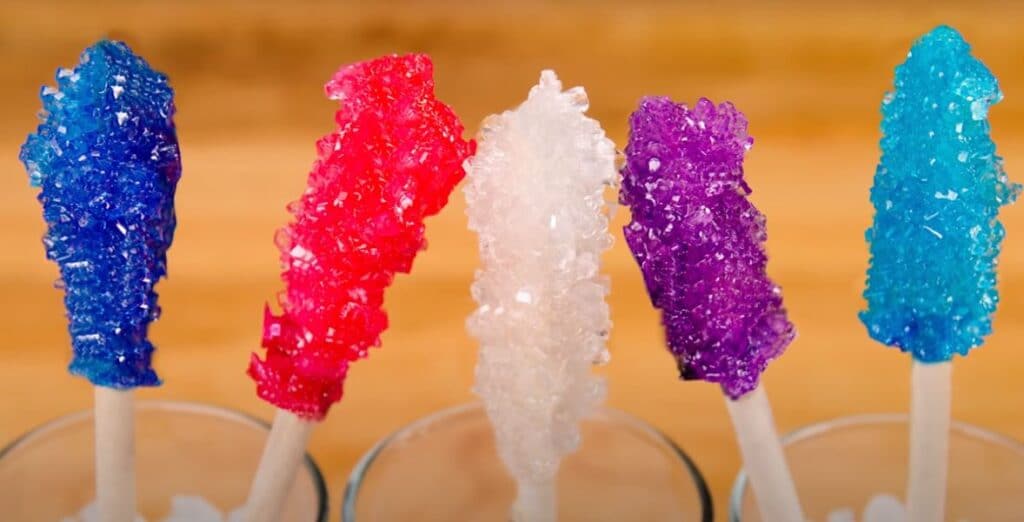 How to make rock candy on a stick