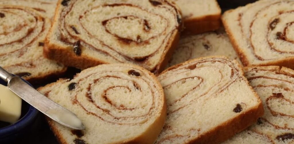 Swirled Cinnamon Raisin Bread Recipe