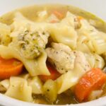 Instant pot chicken noodle soup homemade recipe