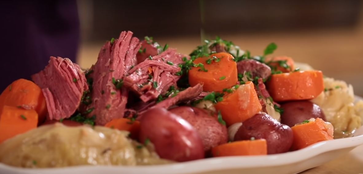 Pressure cooker corned beef and cabbage recipe